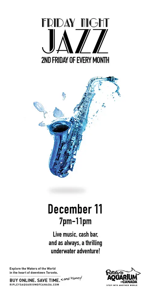 Ripley's Jazz night ad